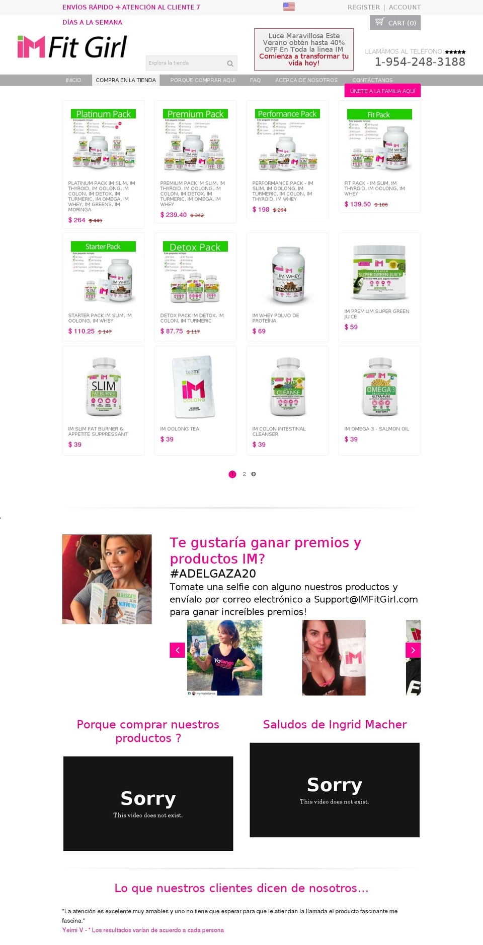 imofertas.com shopify website screenshot