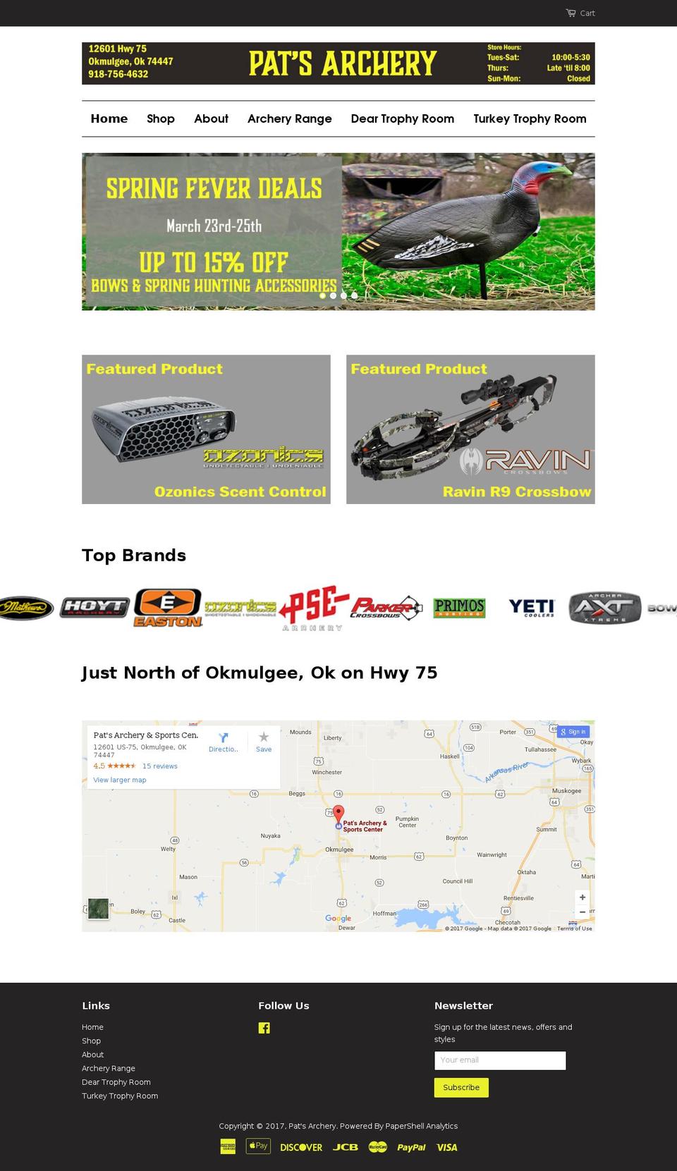 impacthunt.com shopify website screenshot