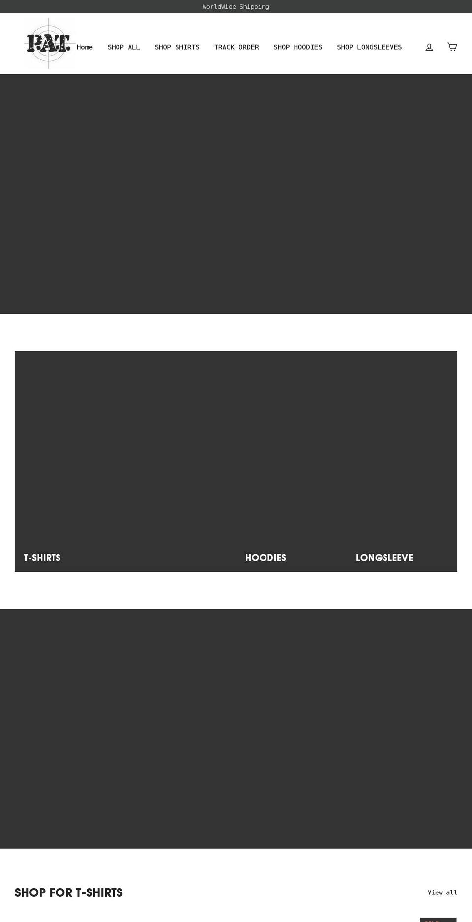 impat.net shopify website screenshot