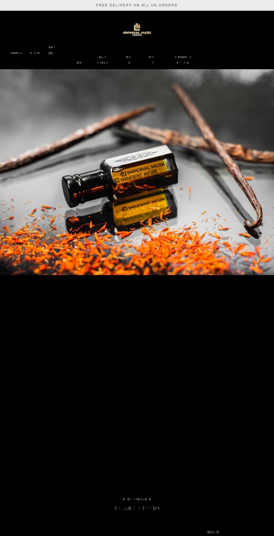 imperialmusklondon.com shopify website screenshot