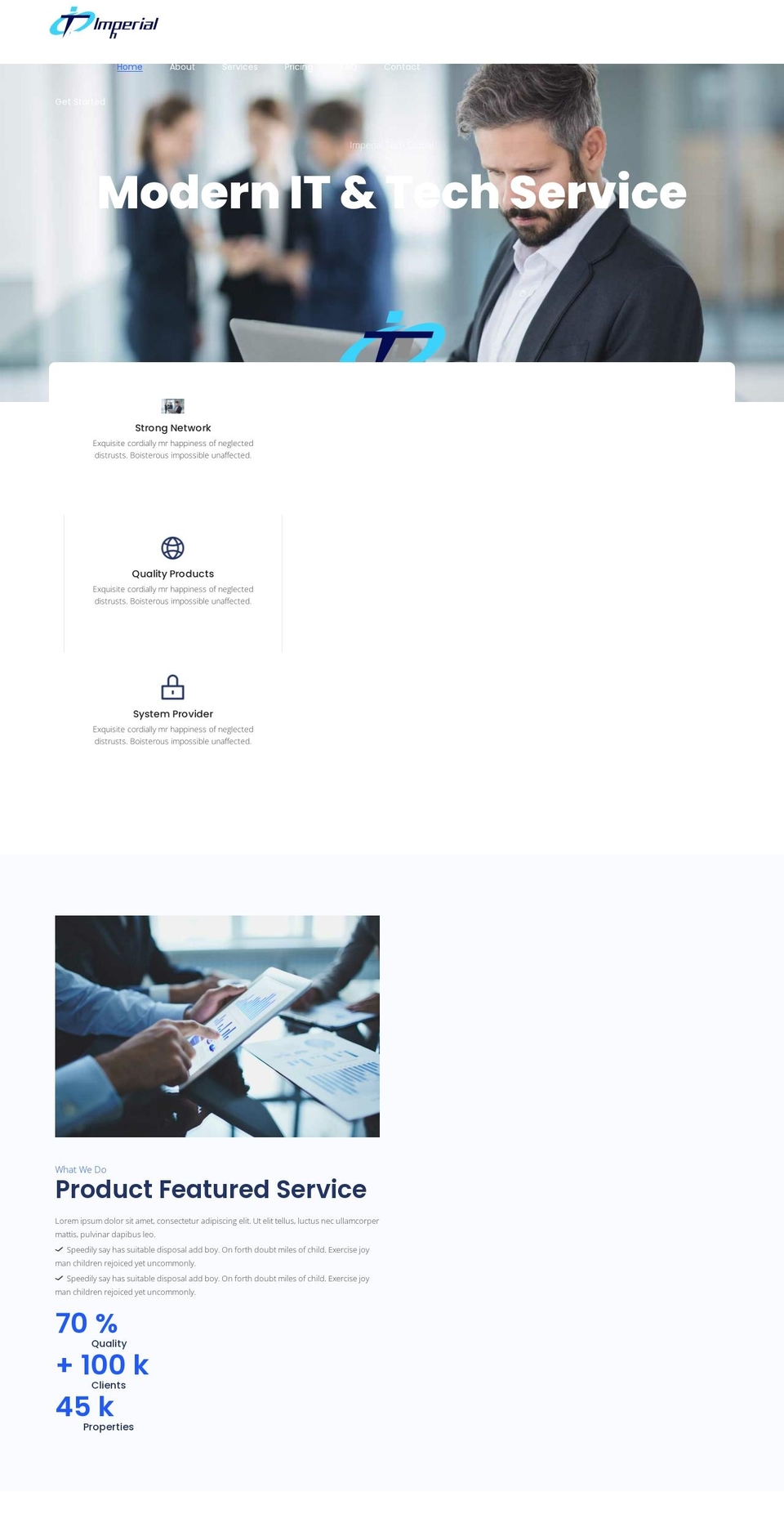 imperialtechglobal.com — Shopify storefront screenshot