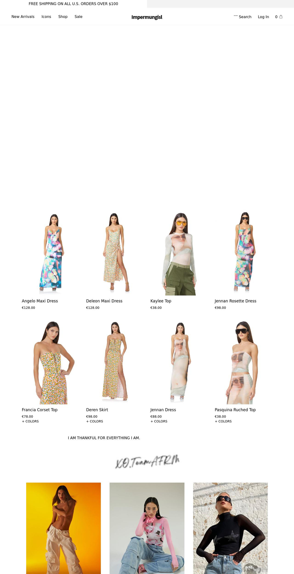 impermungisl.com shopify website screenshot