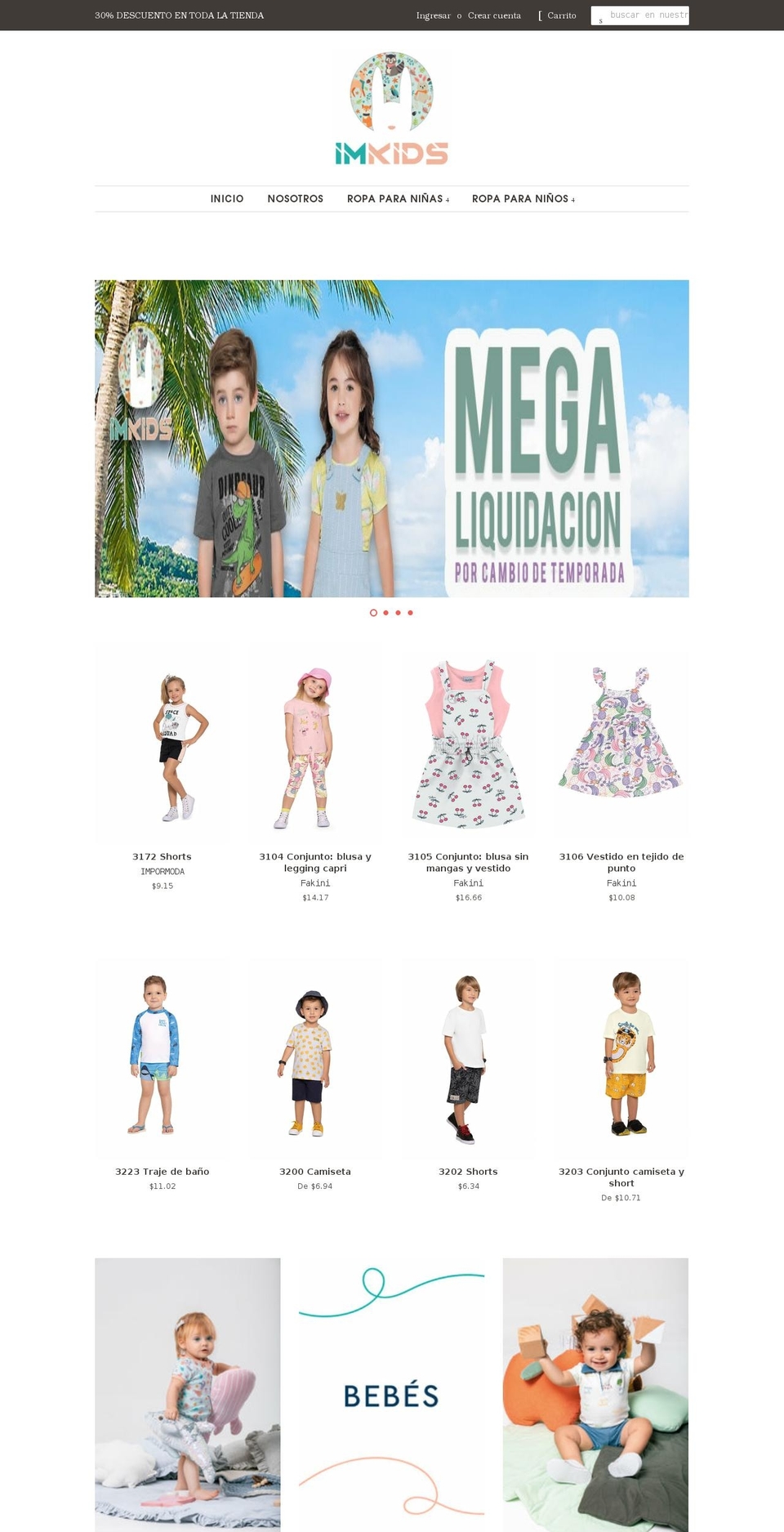 impormoda.com shopify website screenshot