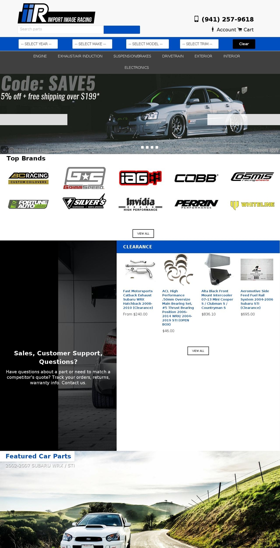 [Plus] Import Image Racing BoldPOv2Jul Shopify theme site example importimageracing.com