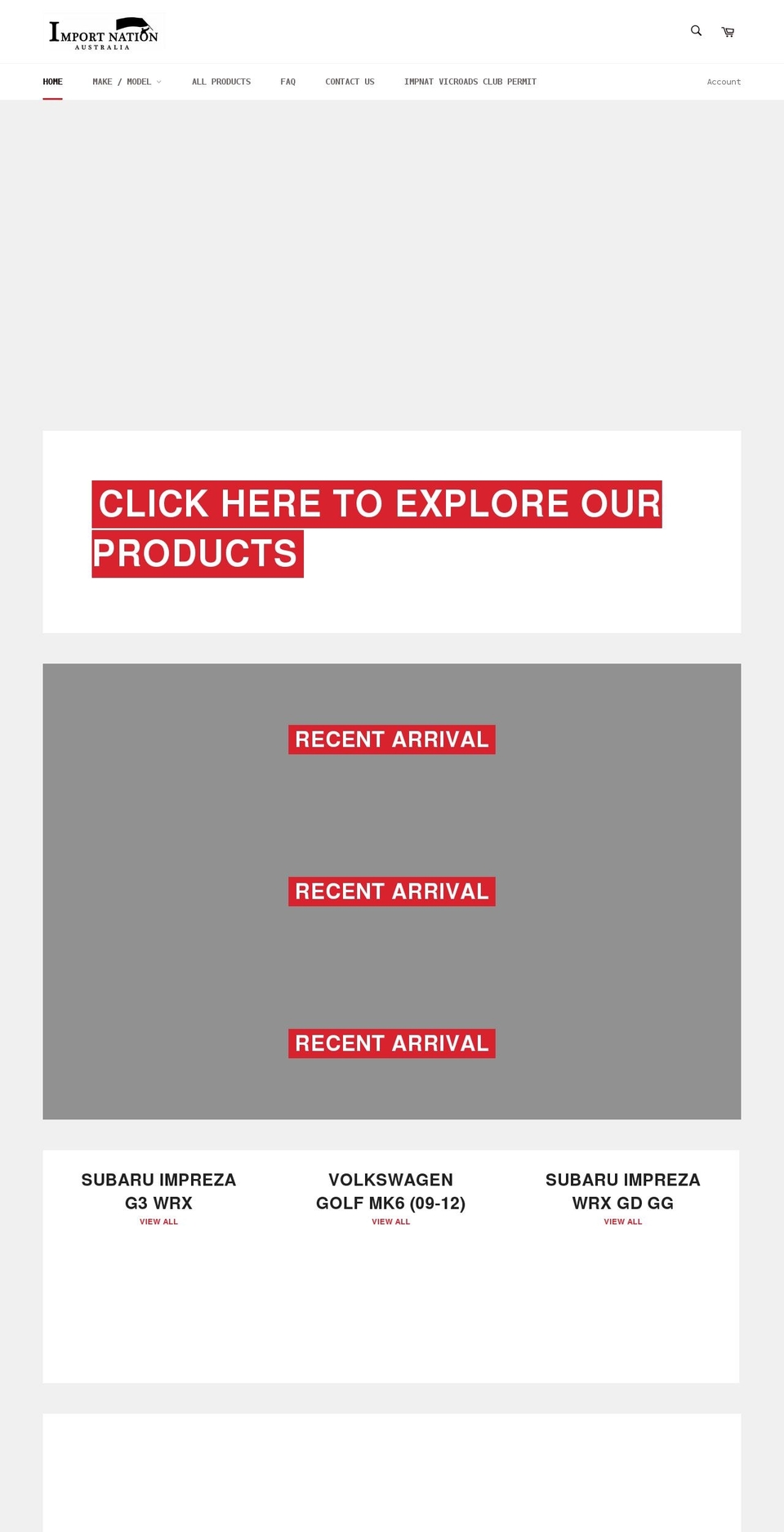 importnationaus.com shopify website screenshot