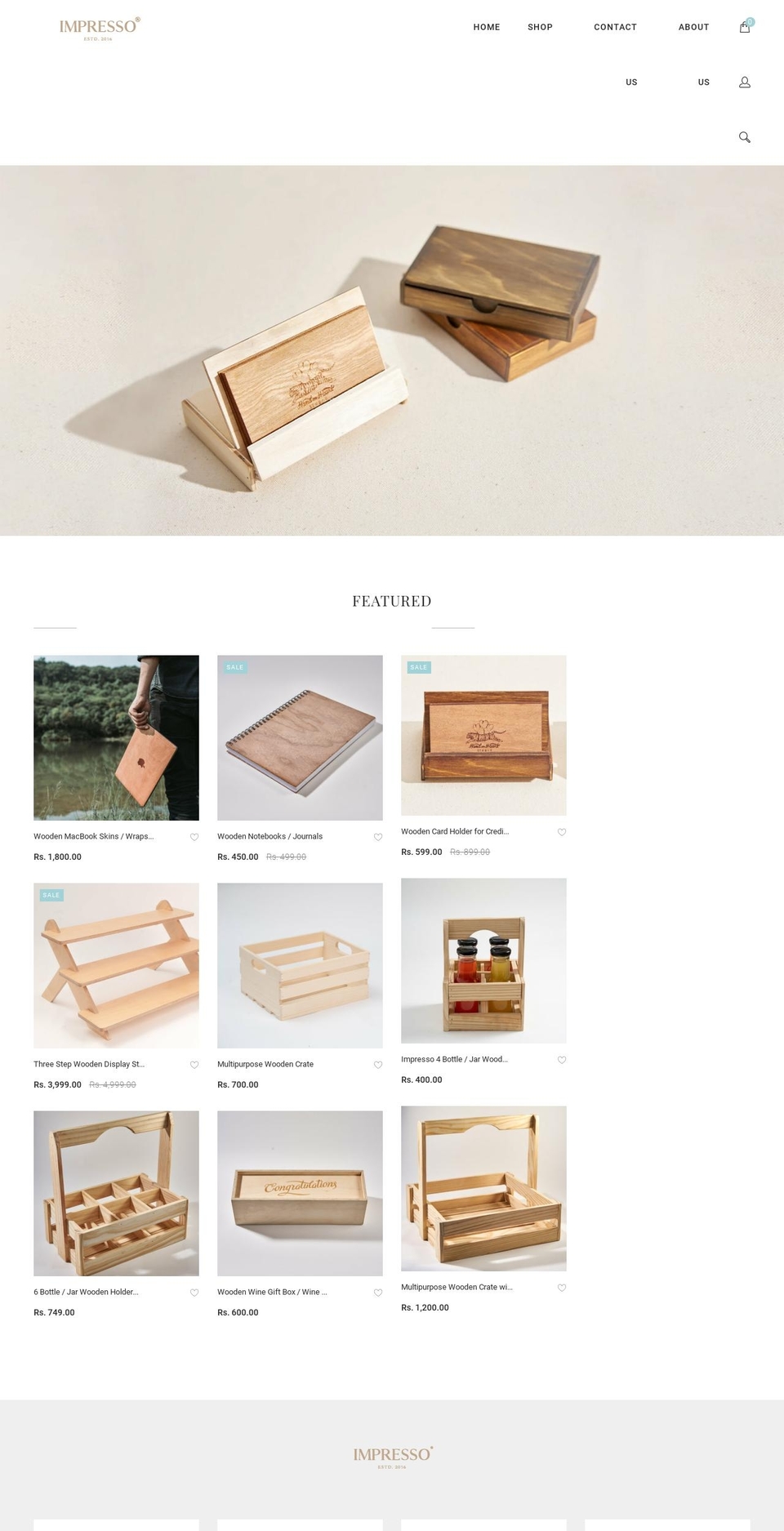 impresso.store shopify website screenshot