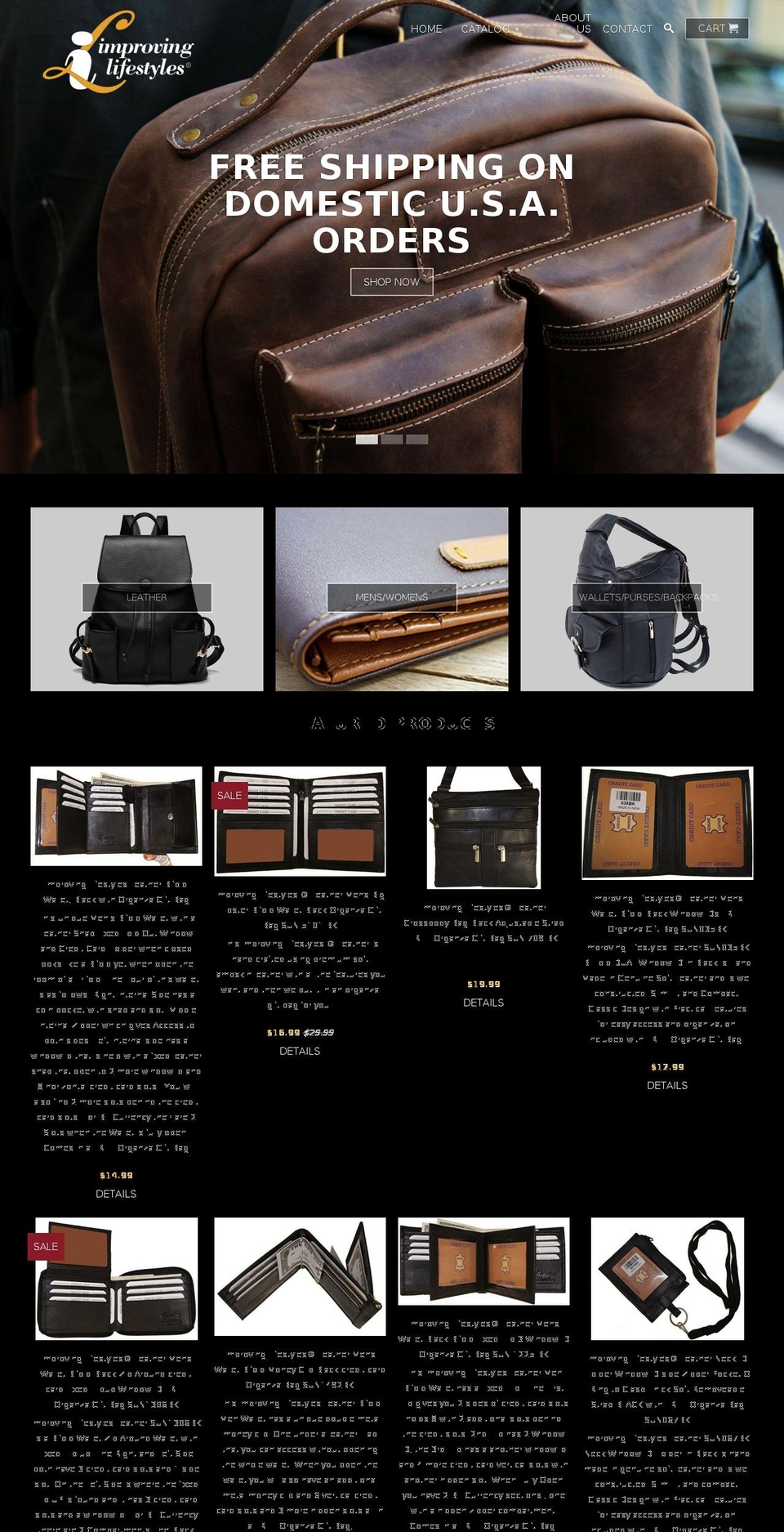 improvinglifestyles.com shopify website screenshot
