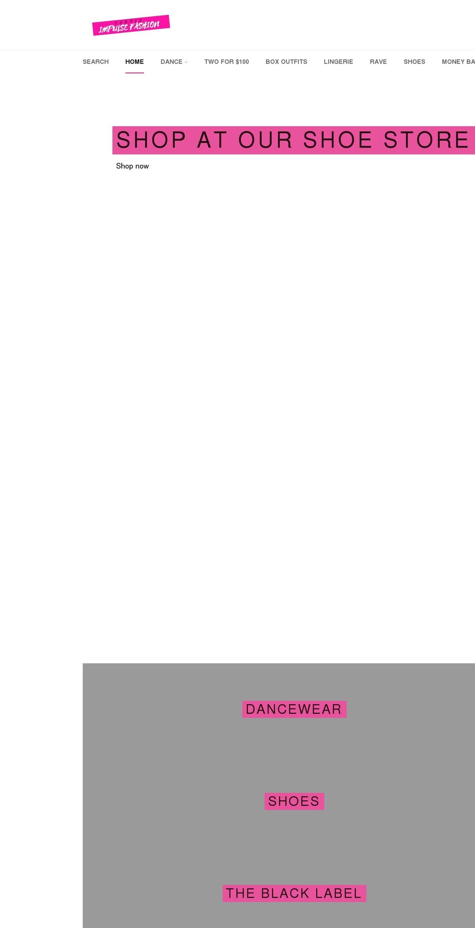 impulseexotixx.com — Shopify storefront screenshot