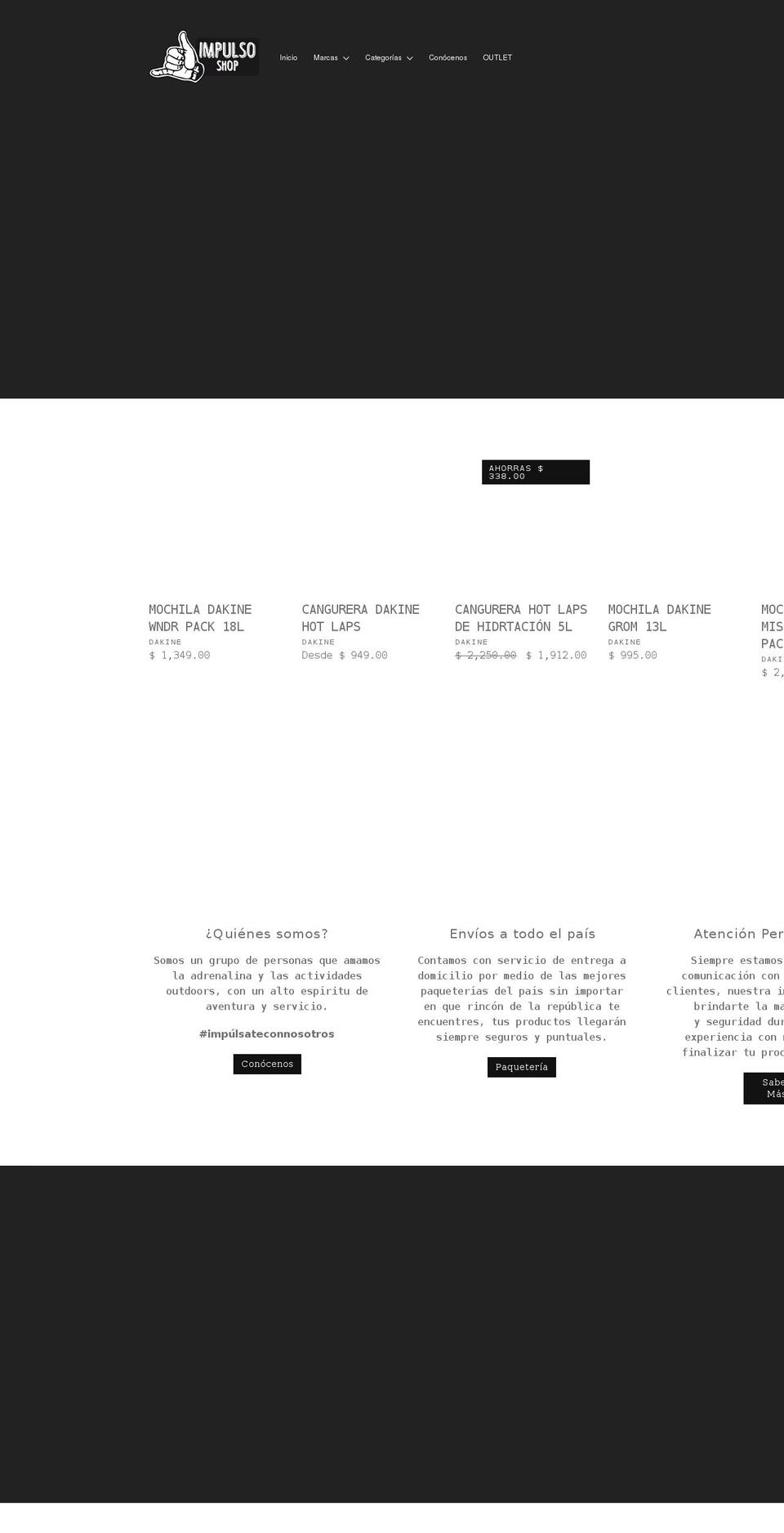 impulso.shop shopify website screenshot