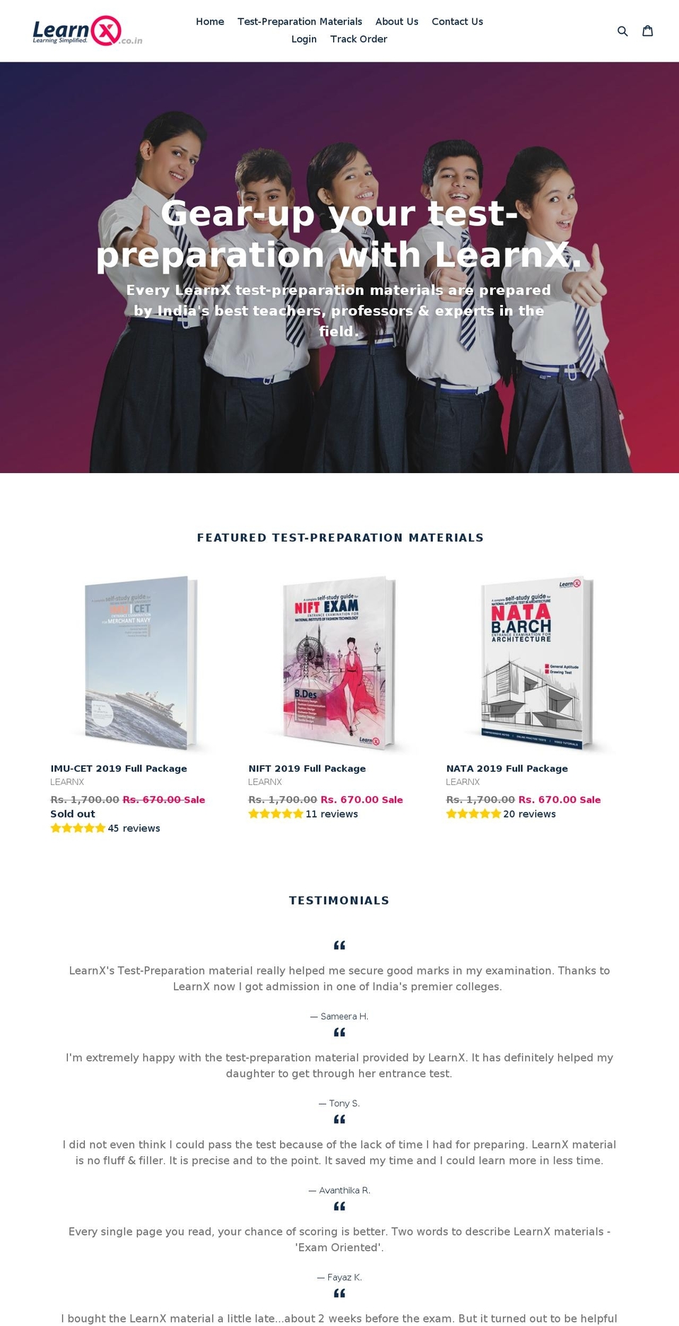imu360.com shopify website screenshot