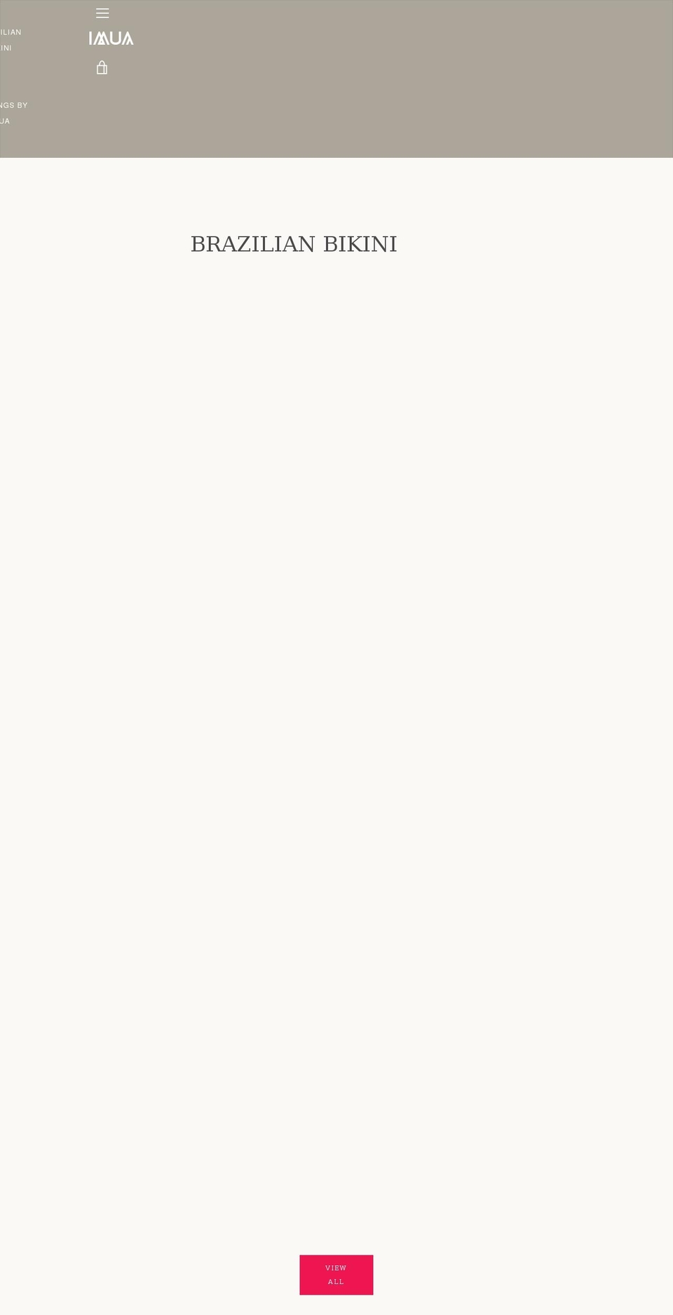 imuastore.com shopify website screenshot
