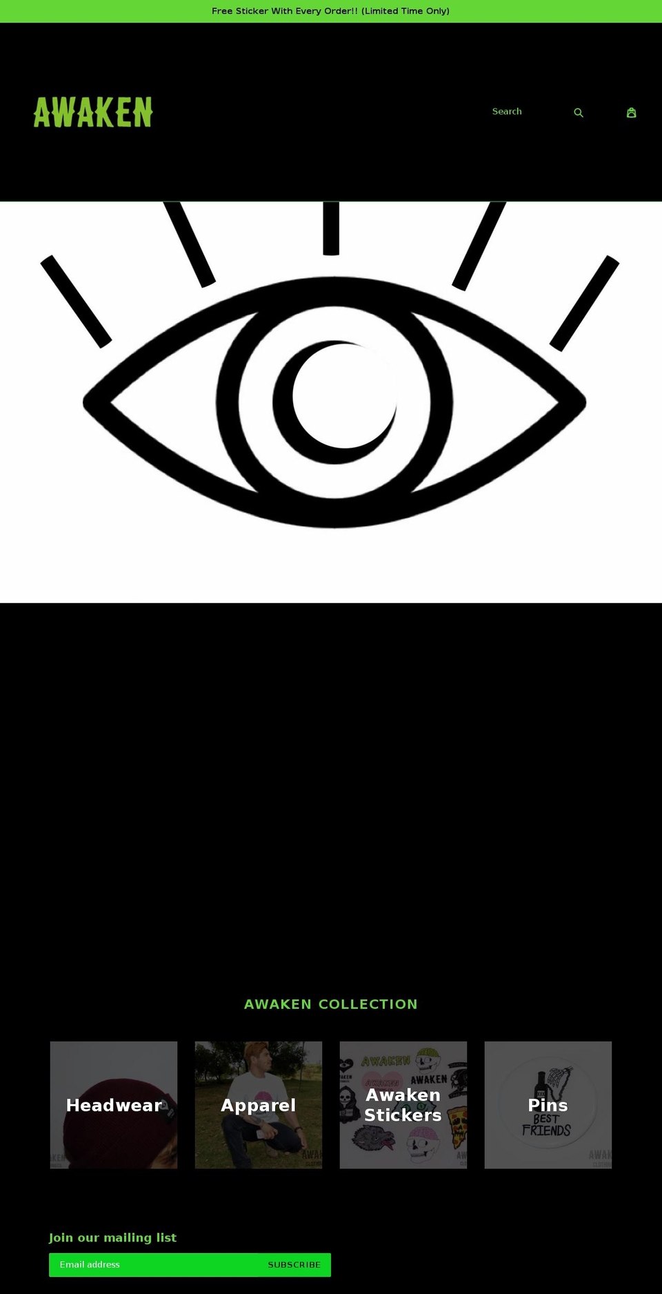 imustawaken.com — Shopify storefront screenshot