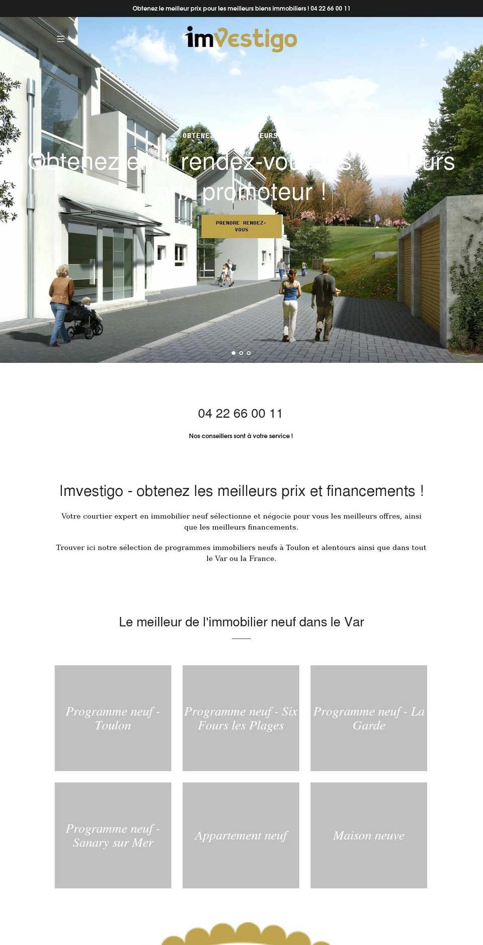 imvestigo.com shopify website screenshot