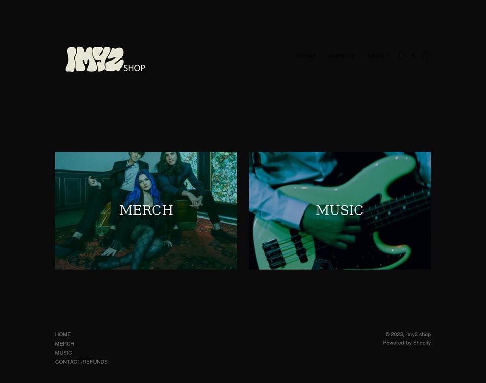 imy2shop.com shopify website screenshot