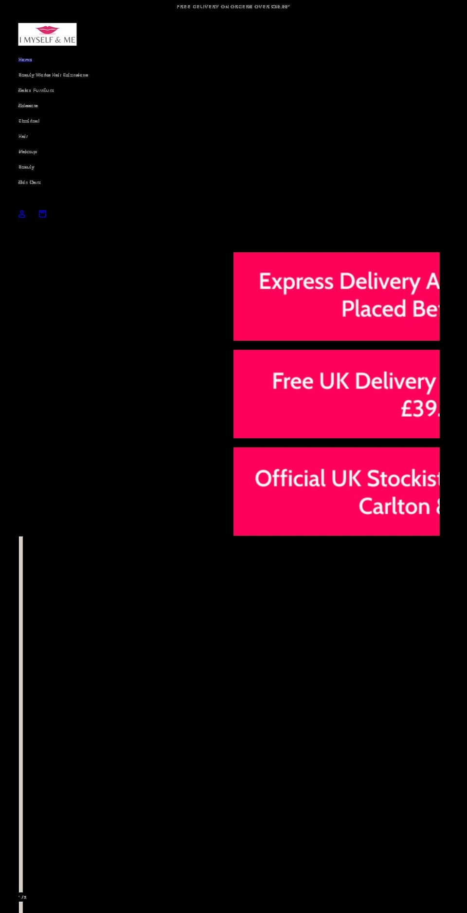 imyselfandme.com shopify website screenshot