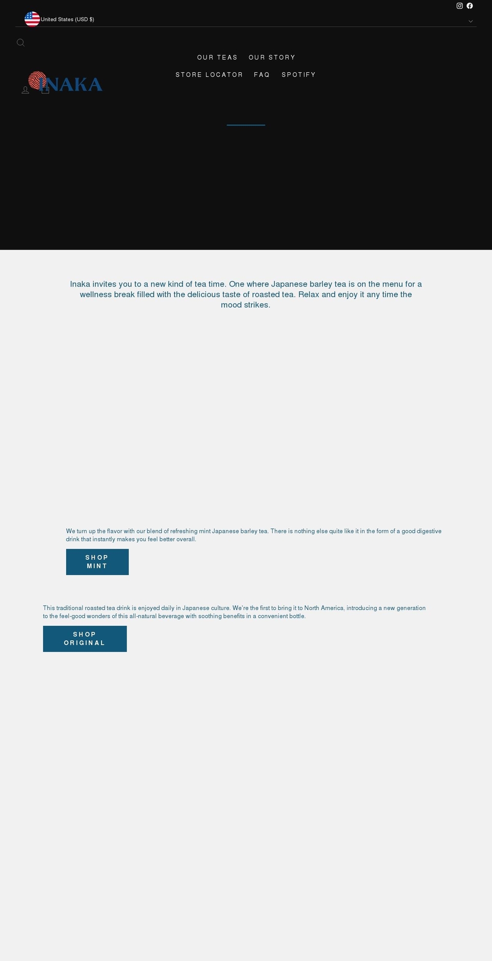 inakatea.com shopify website screenshot