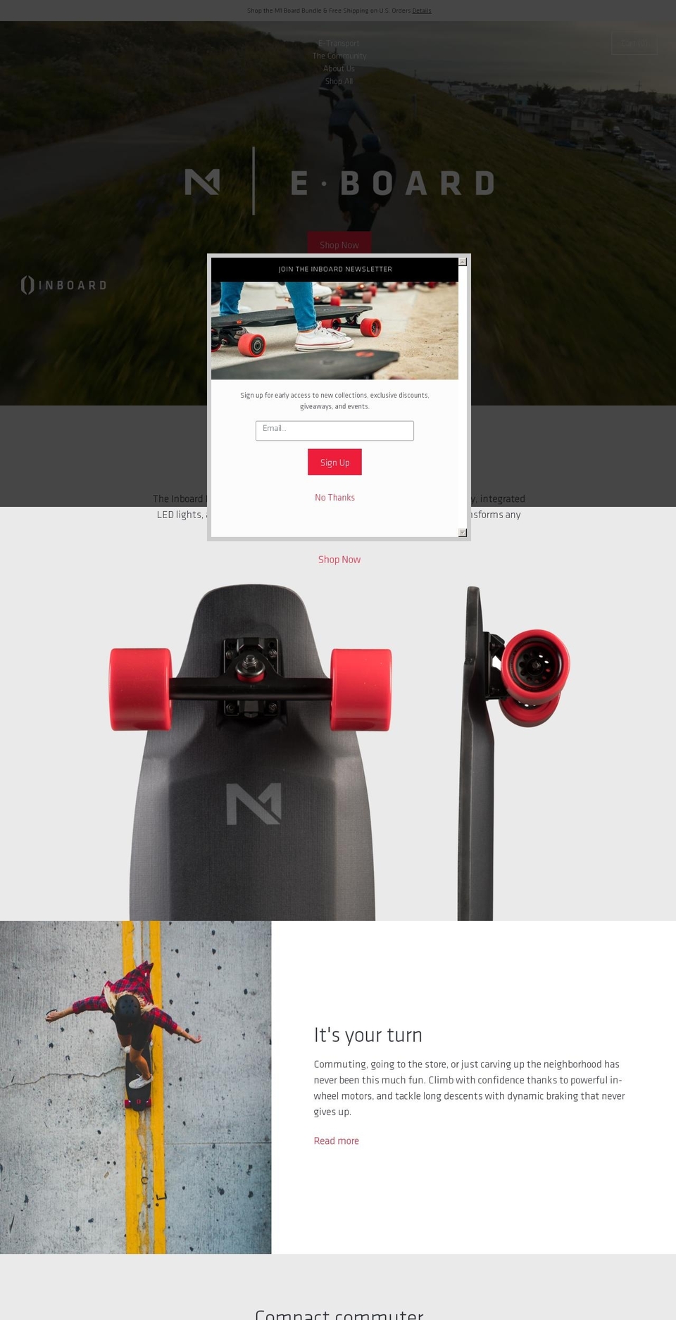 inboard.technology shopify website screenshot
