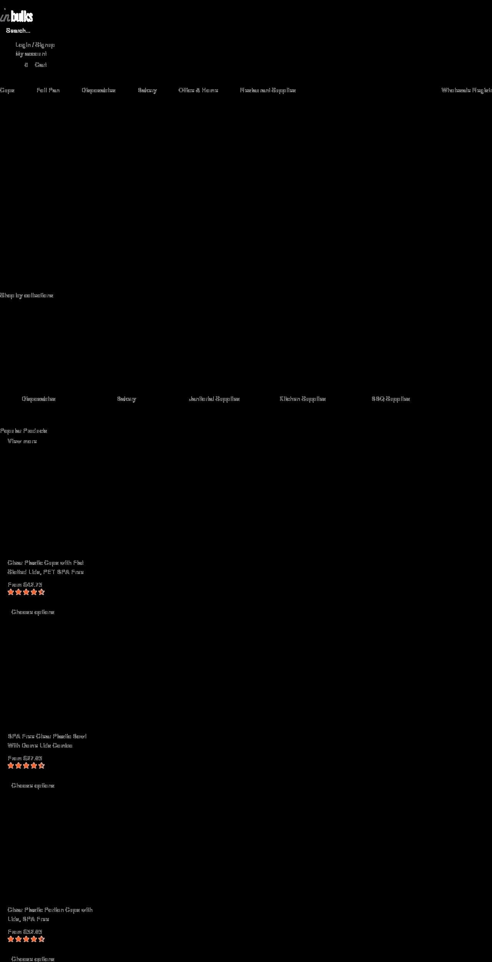 inbulks.com shopify website screenshot