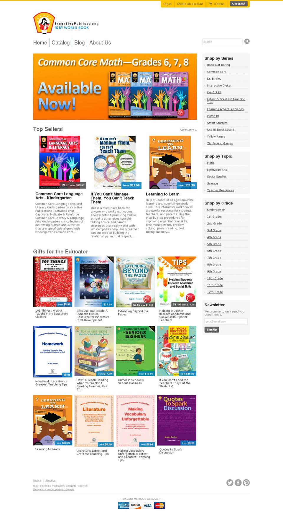 incentivepublication.com shopify website screenshot