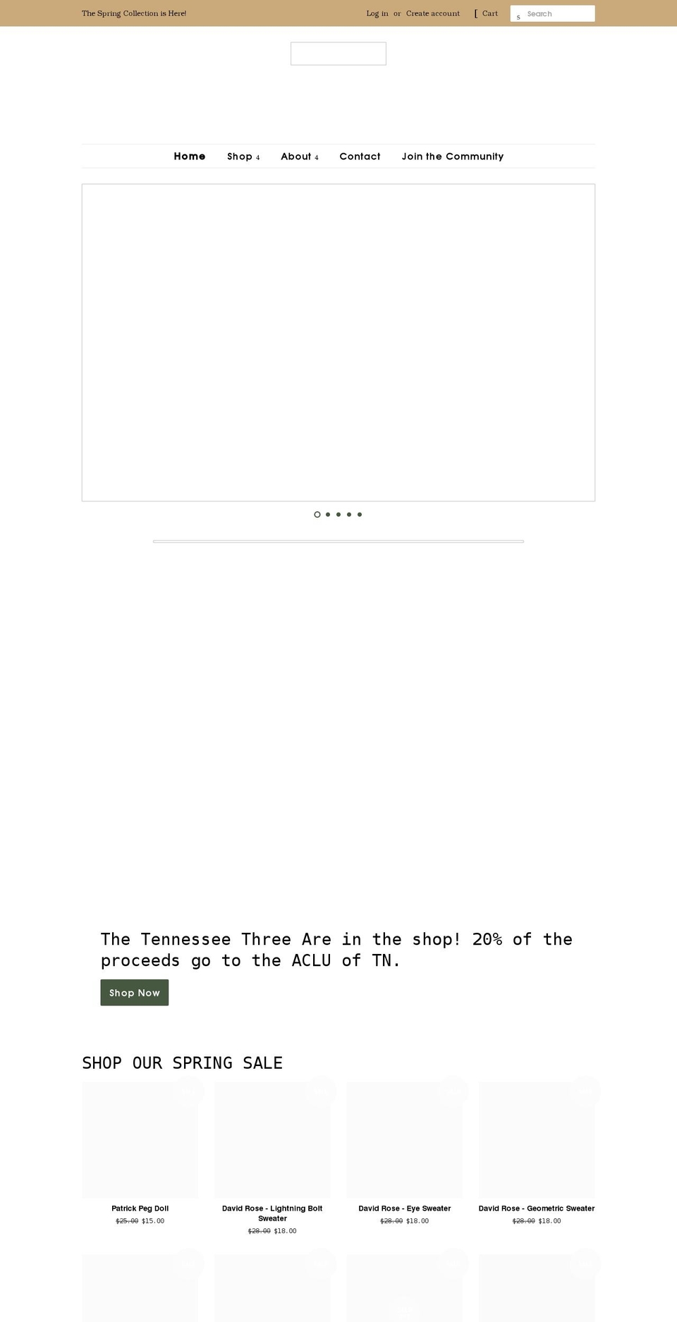 inclusivepegs.com shopify website screenshot