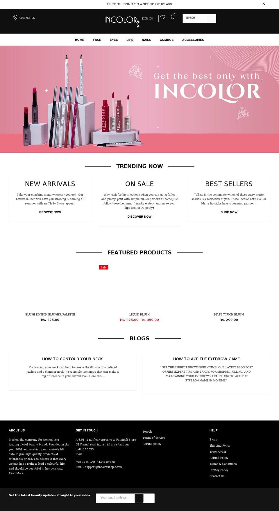 Cospora--sections-ready Shopify theme site example incolorshop.com