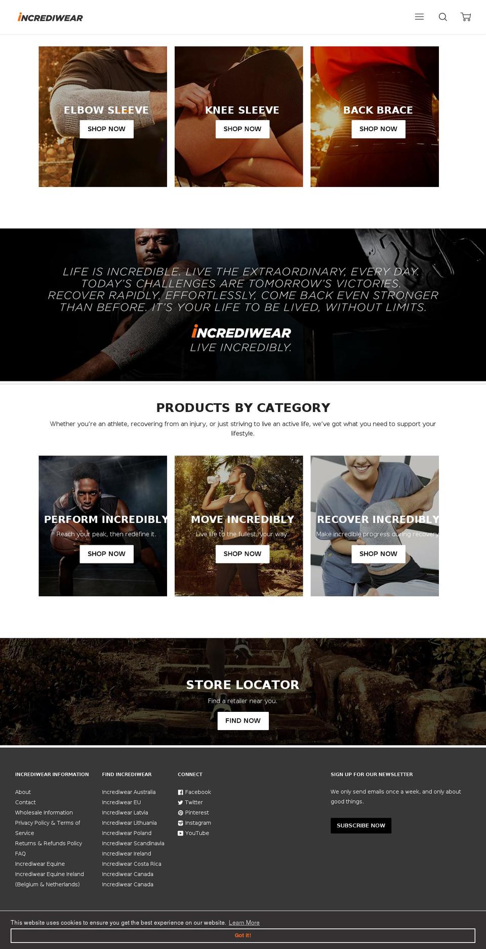 Theme-Export-Incrediwear-Test-Co\/\/ - PD Shopify theme site example incrediblewear.us