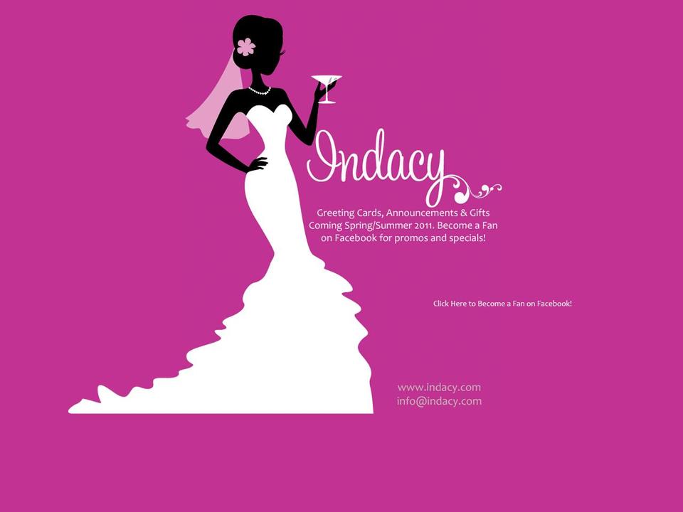 indacy.com — Shopify storefront screenshot