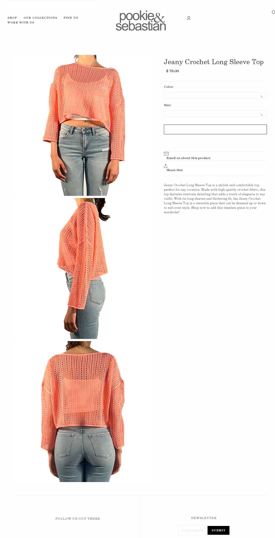 indhiraortega.net shopify website screenshot