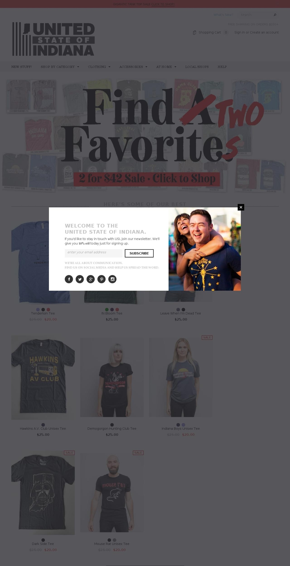 Backup-Beeketing-Release-11\/11\/2016 Shopify theme site example indianashirts.com