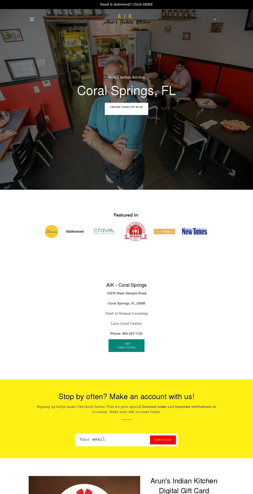 indiankichen.com shopify website screenshot