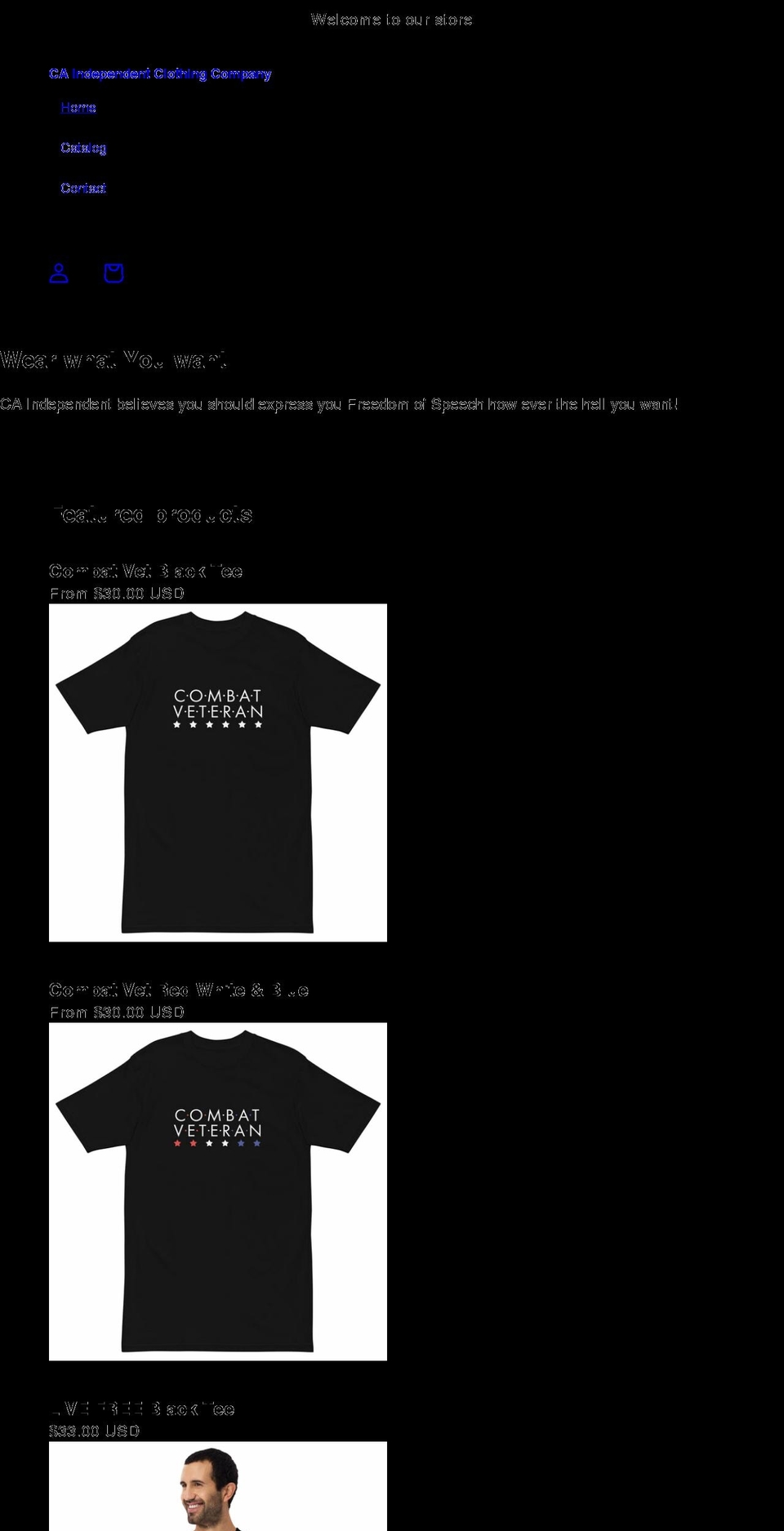 indiclothes.com shopify website screenshot