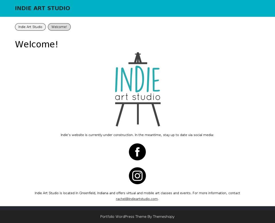 indieartstudio.com — Shopify storefront screenshot