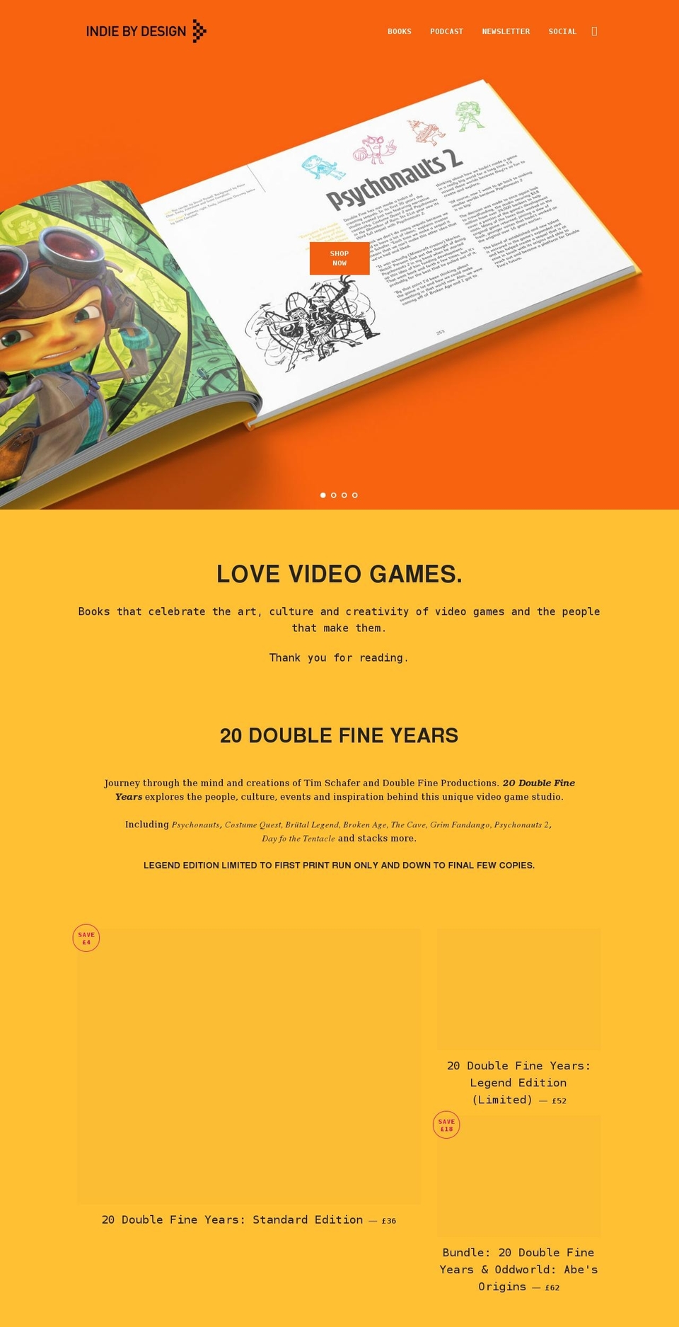 indiebydesign.net shopify website screenshot