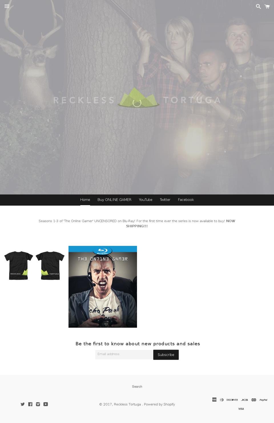 indiecomedyonline.com shopify website screenshot