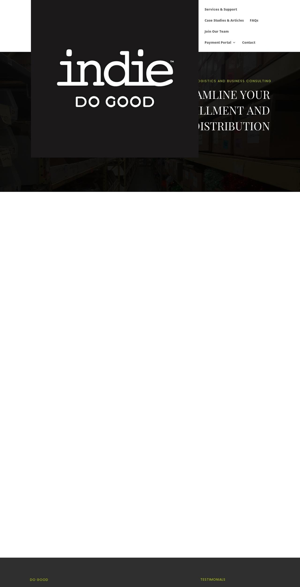 indiedogood.net shopify website screenshot