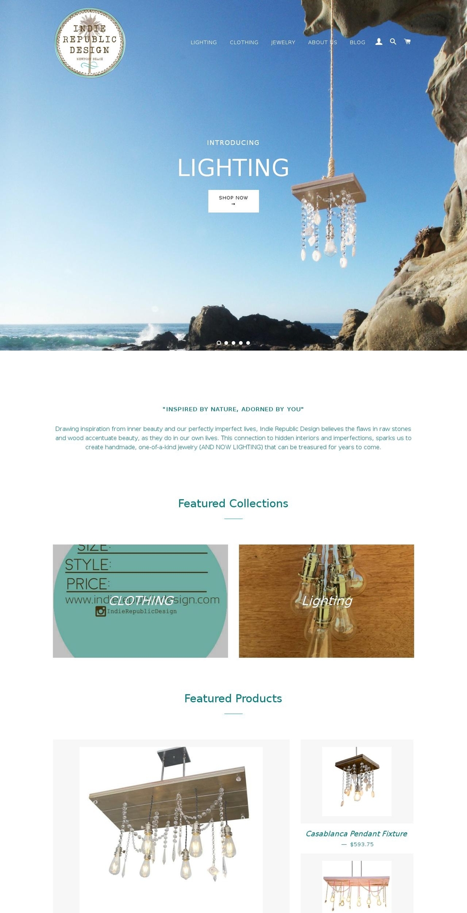 indierepublicstore.com shopify website screenshot