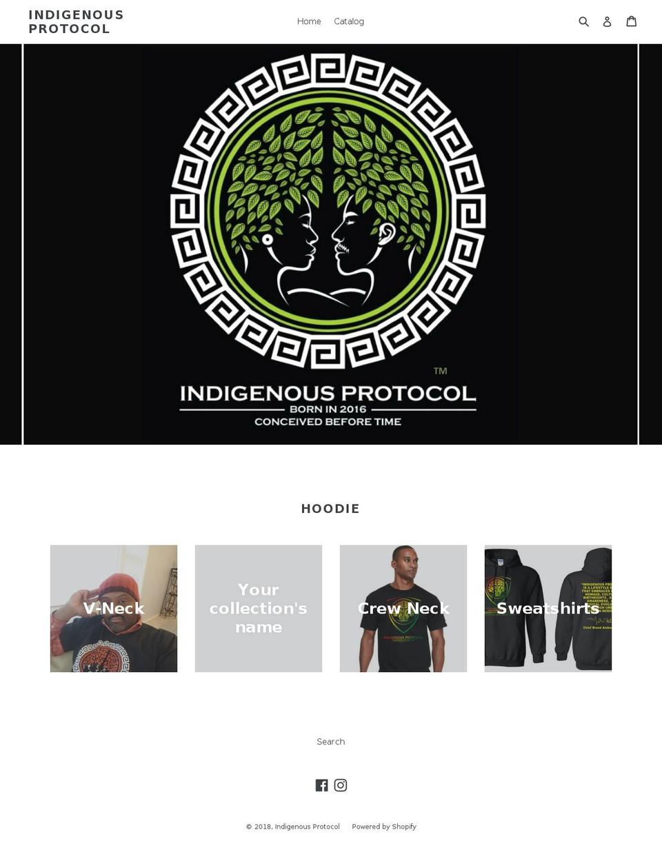 indigenousprotocol.com — Shopify storefront screenshot