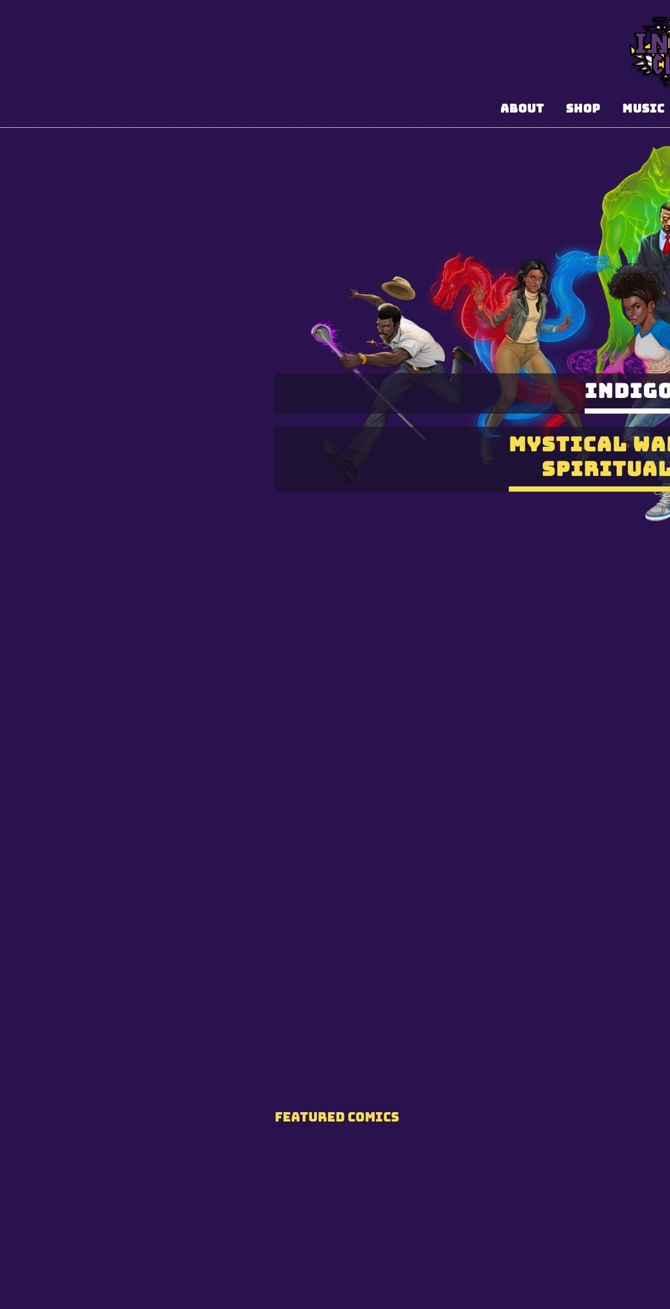 indigoclan.com shopify website screenshot
