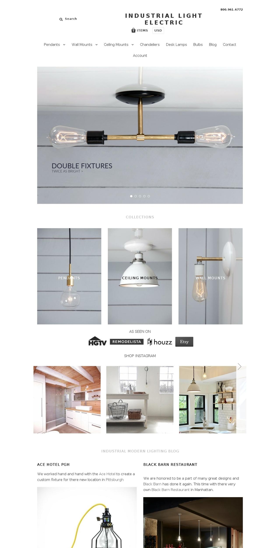 indlights.com shopify website screenshot