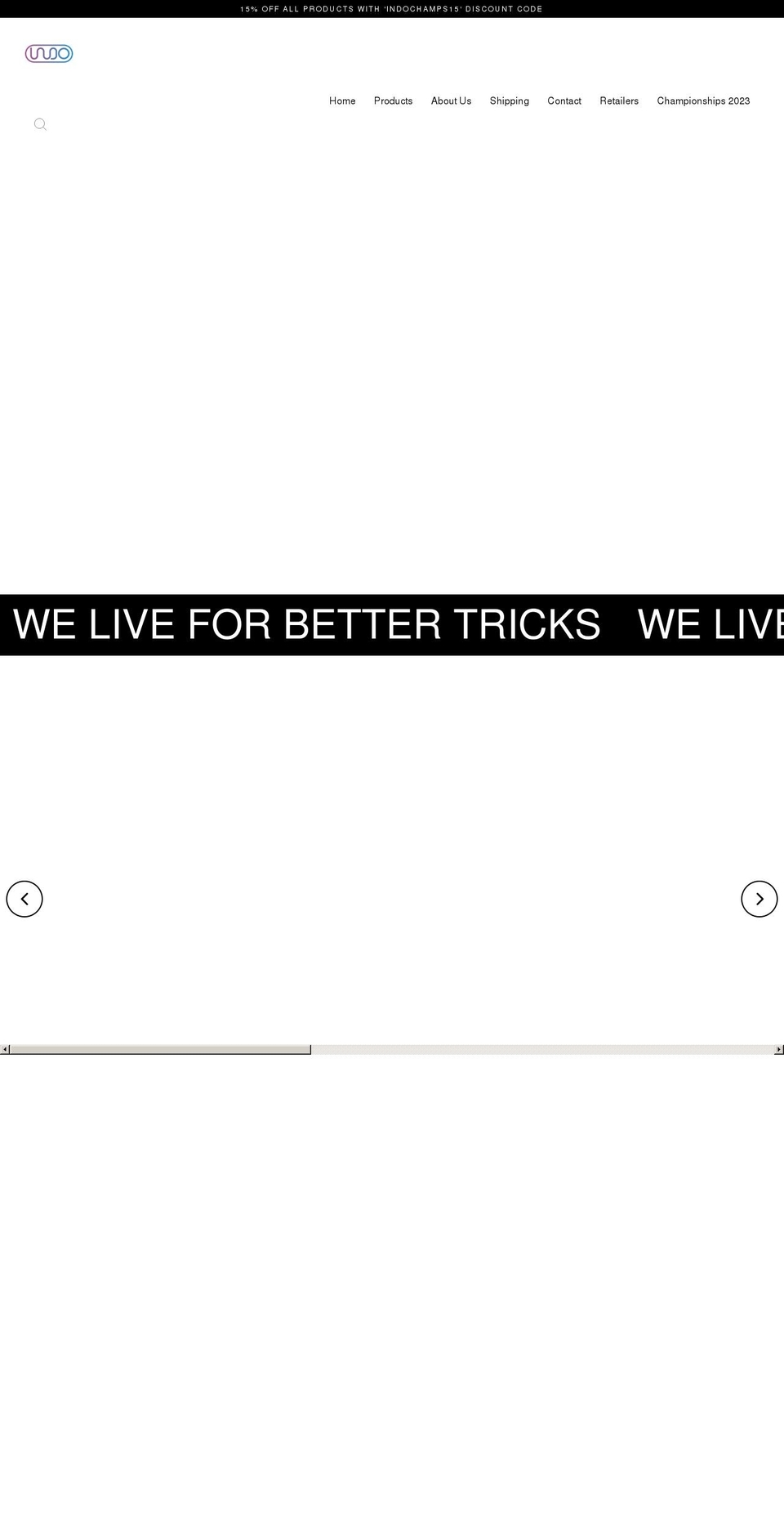 indotrickscooter.com shopify website screenshot