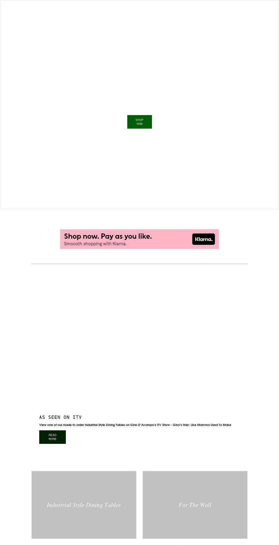 industrialevolution.co.uk shopify website screenshot