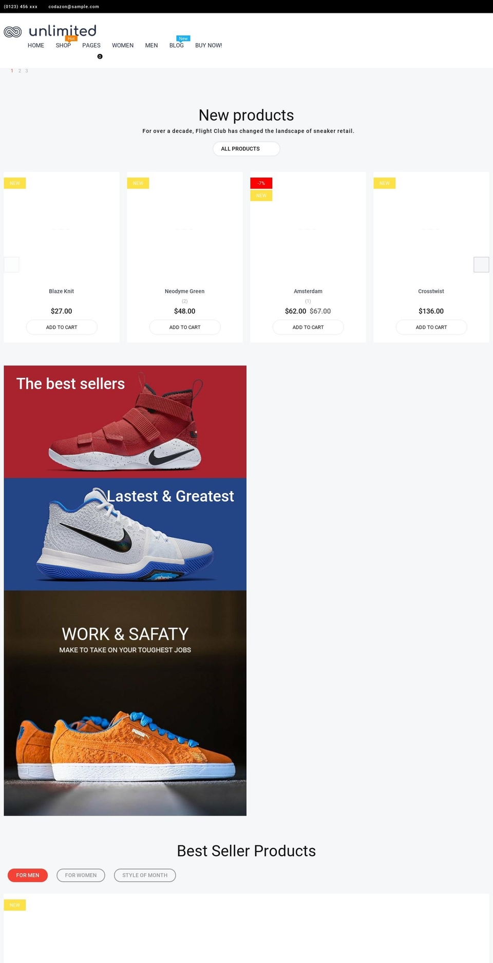 infinit Shopify theme site example infinit-sport.myshopify.com