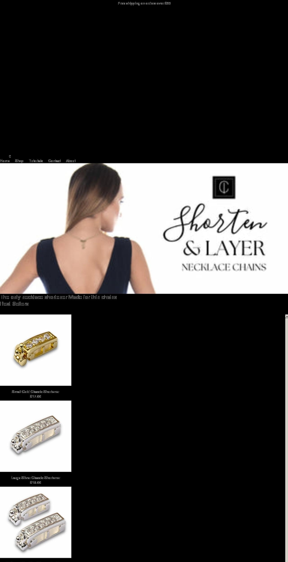 infinityclips.com shopify website screenshot