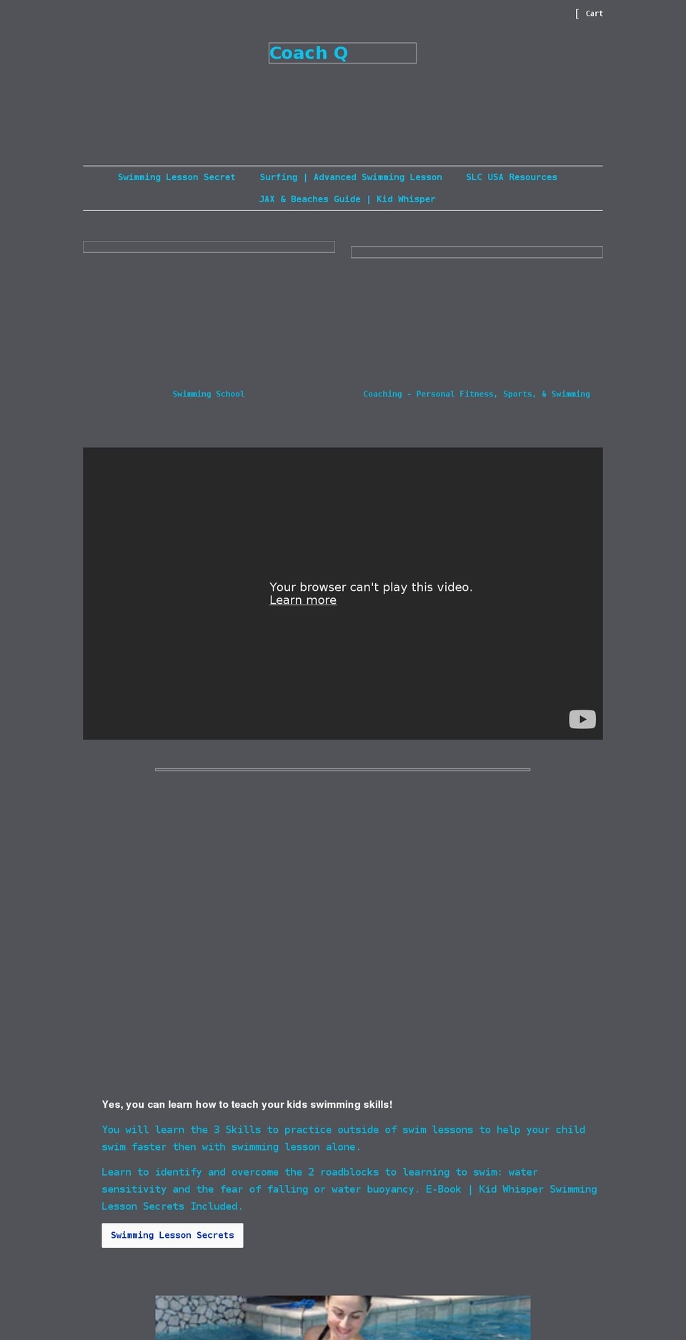 infjq.com shopify website screenshot