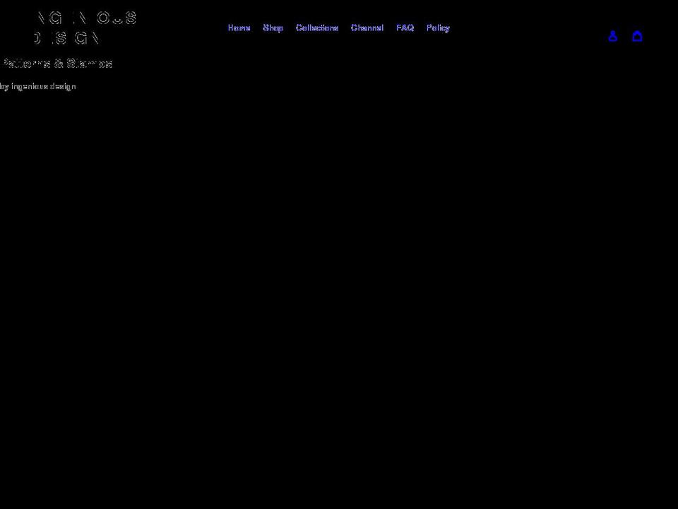 ingeniousdesign.net shopify website screenshot
