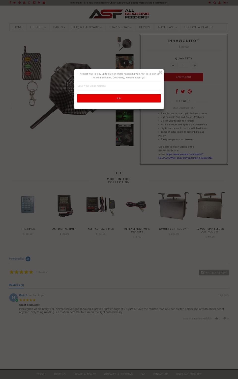 inhawgnito.com shopify website screenshot