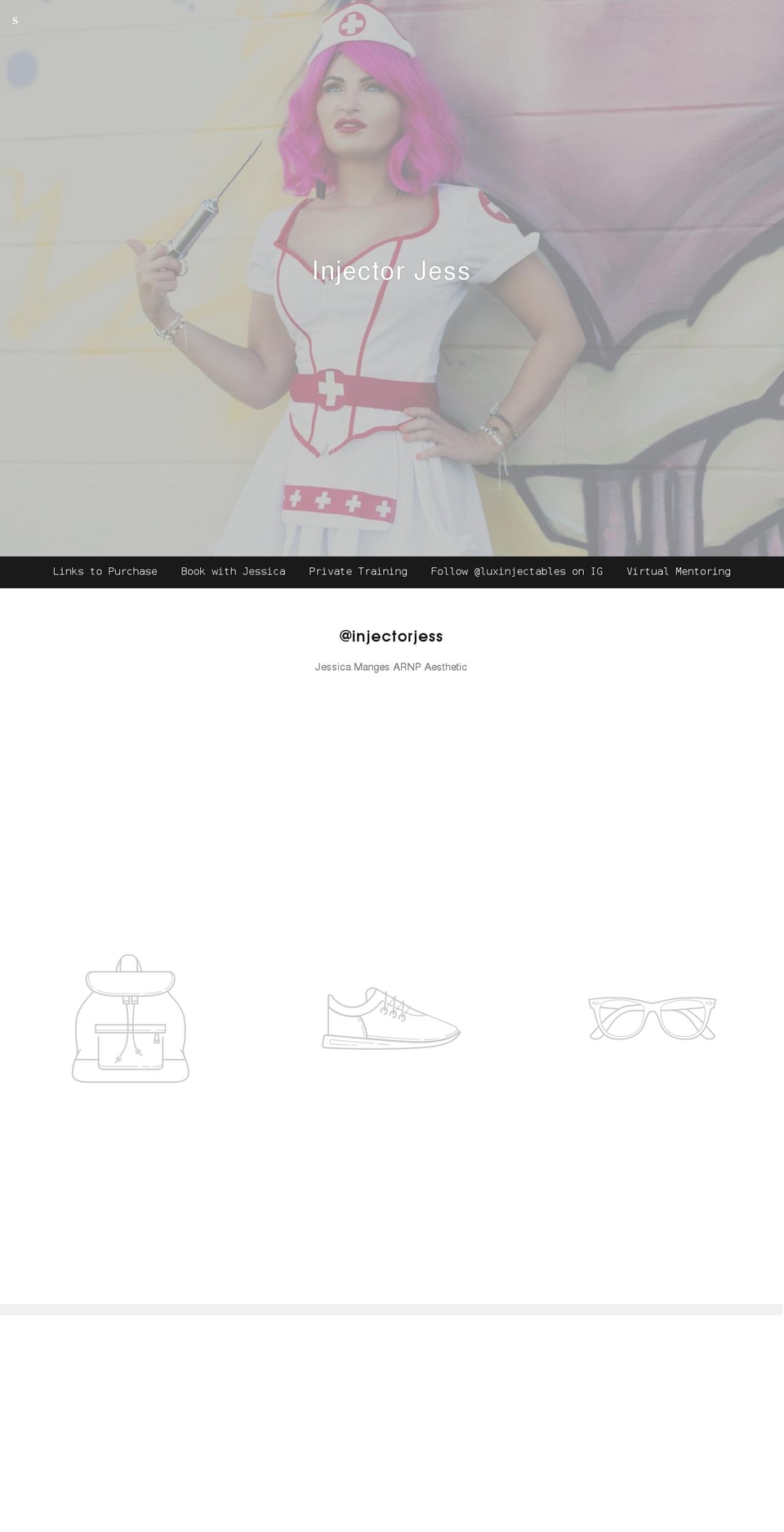 injectorbetches.com shopify website screenshot