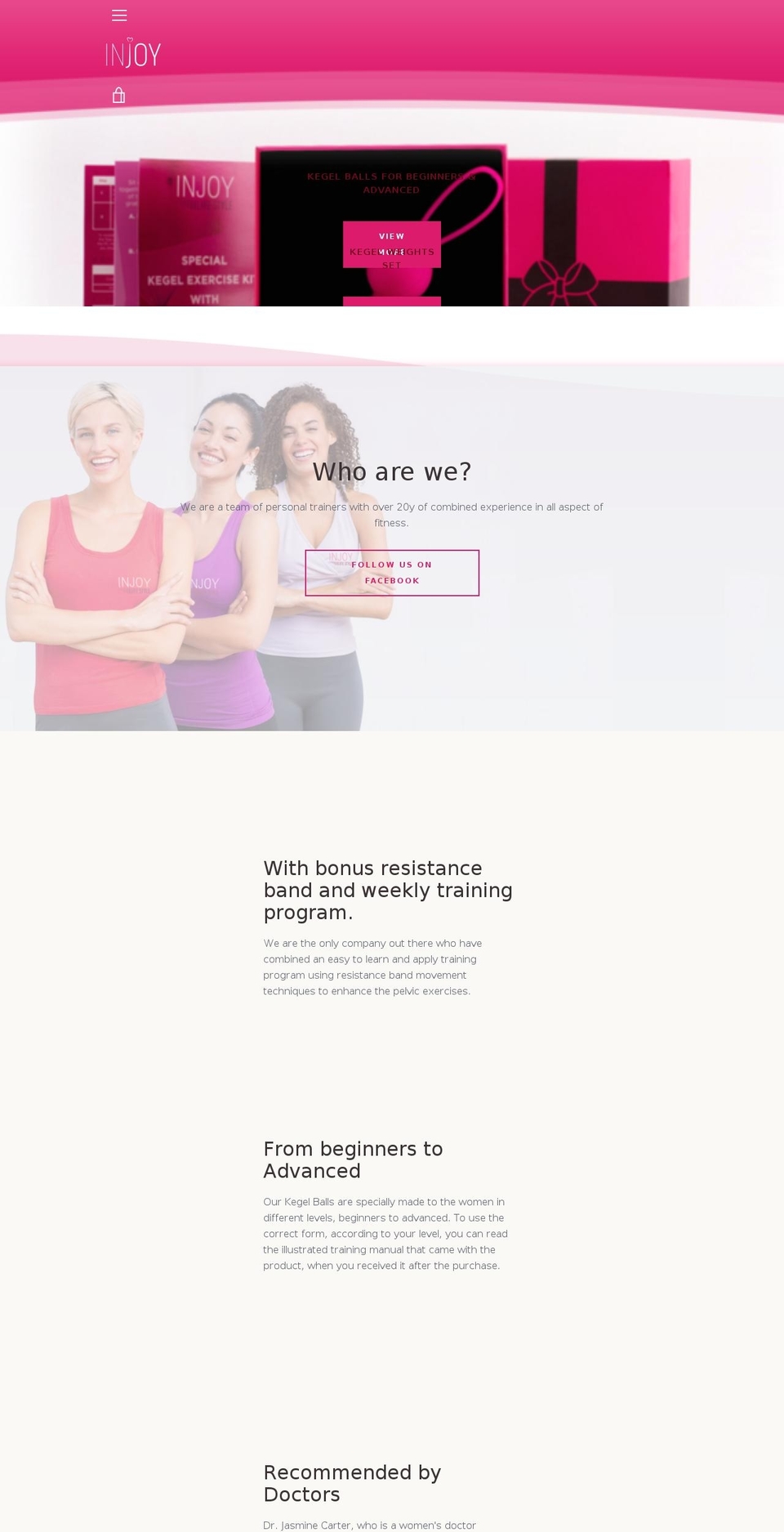 injoylifestyle.com — Shopify storefront screenshot