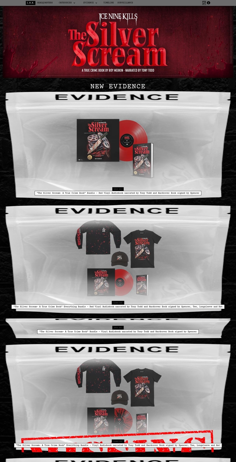 ink-merch.com shopify website screenshot