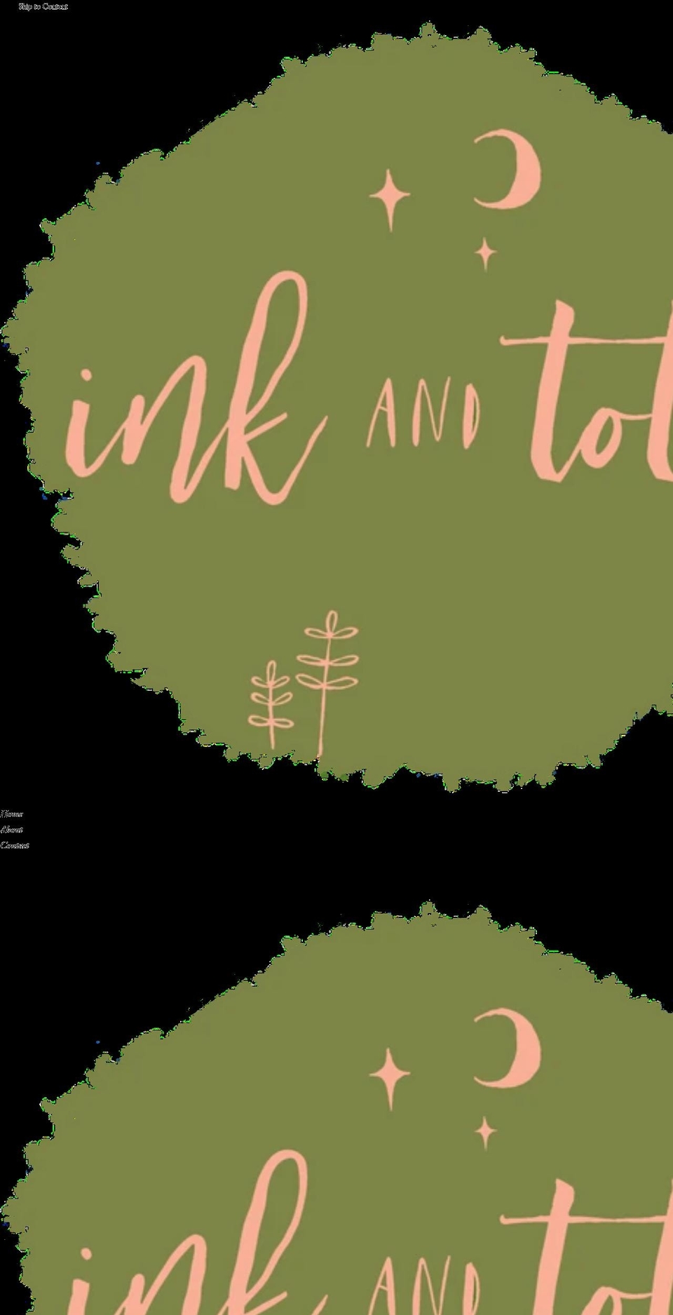inkandtot.com — Shopify storefront screenshot